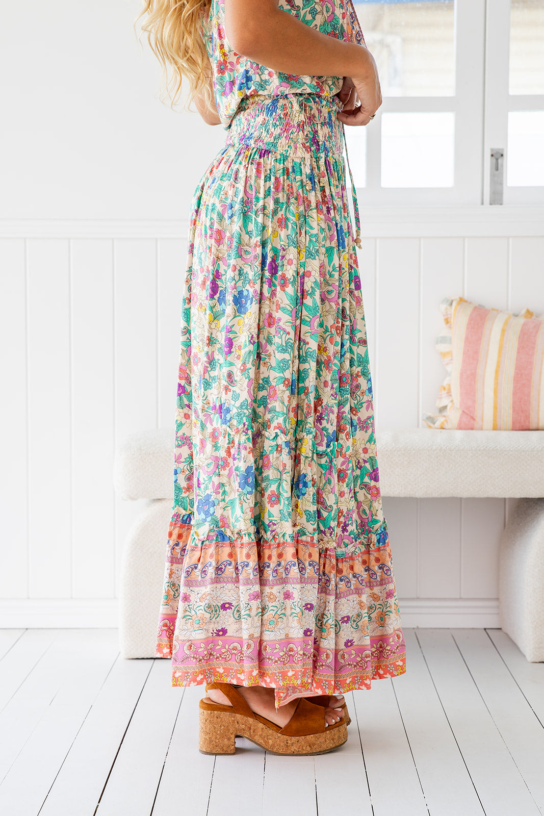 Laylia Skirt - Floral Amorita