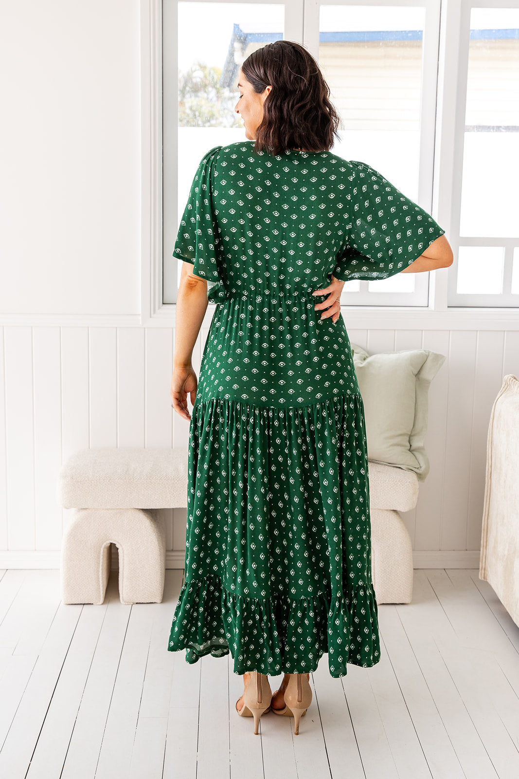 Scarlett Dress - Highland Green