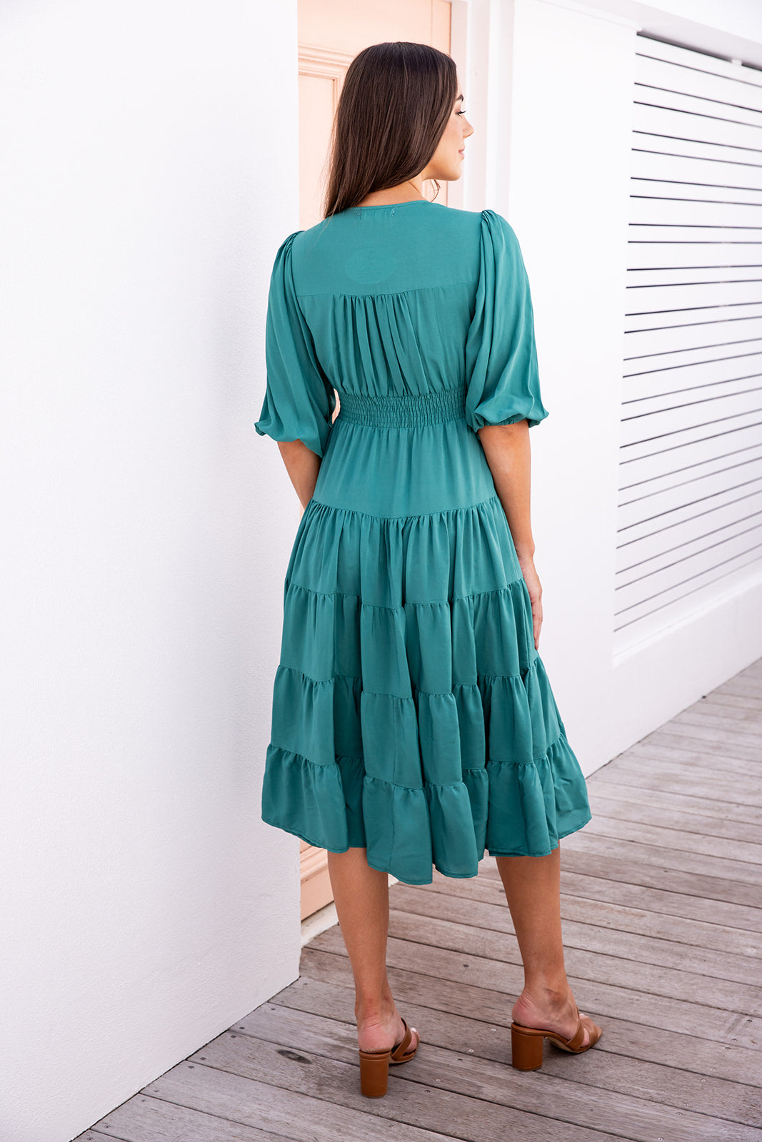 Avani Dress - Persian Green