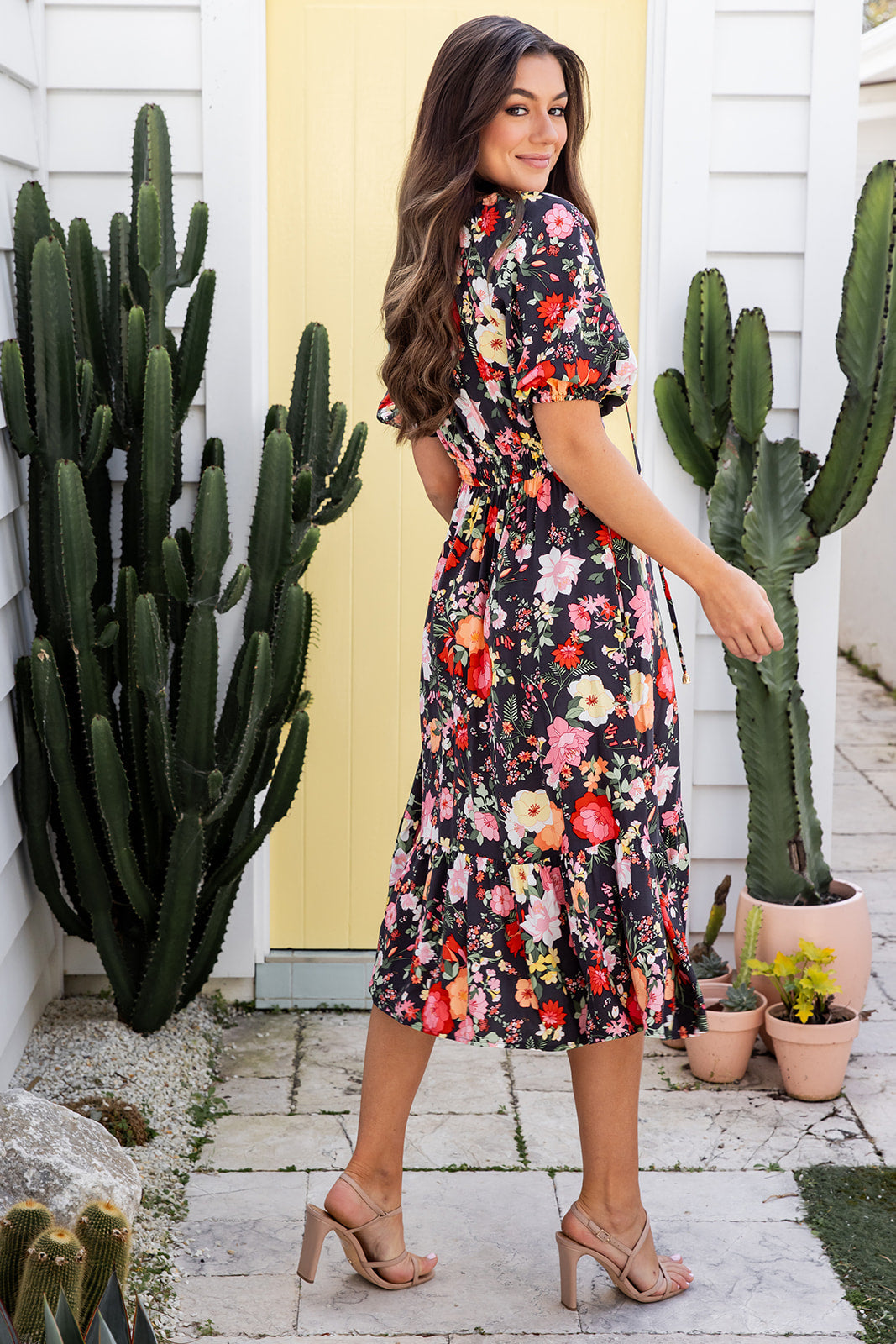 Milan Dress - Floral Splash