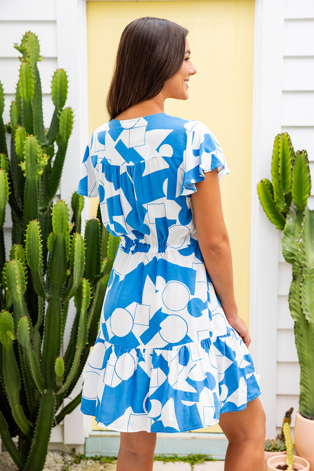 Nala Dress - Blue Henri