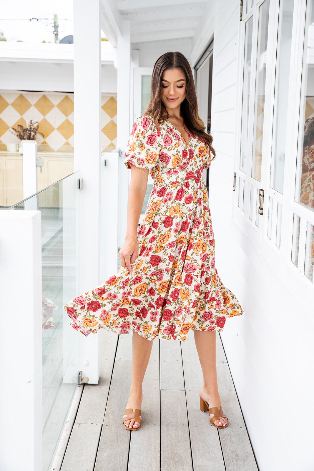 Freya Dress - Classic Floral