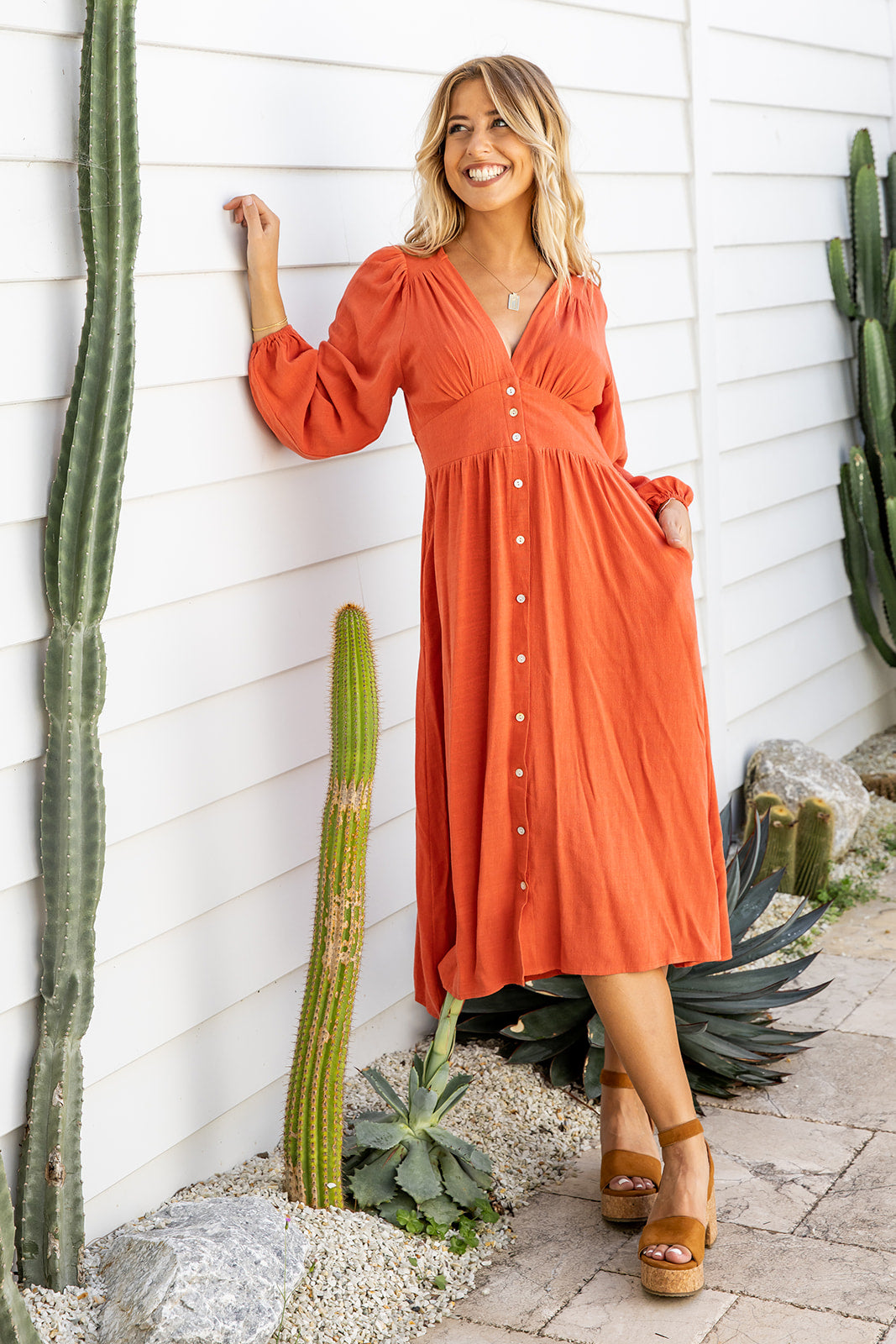 Eternity Dress - Sweet Orange