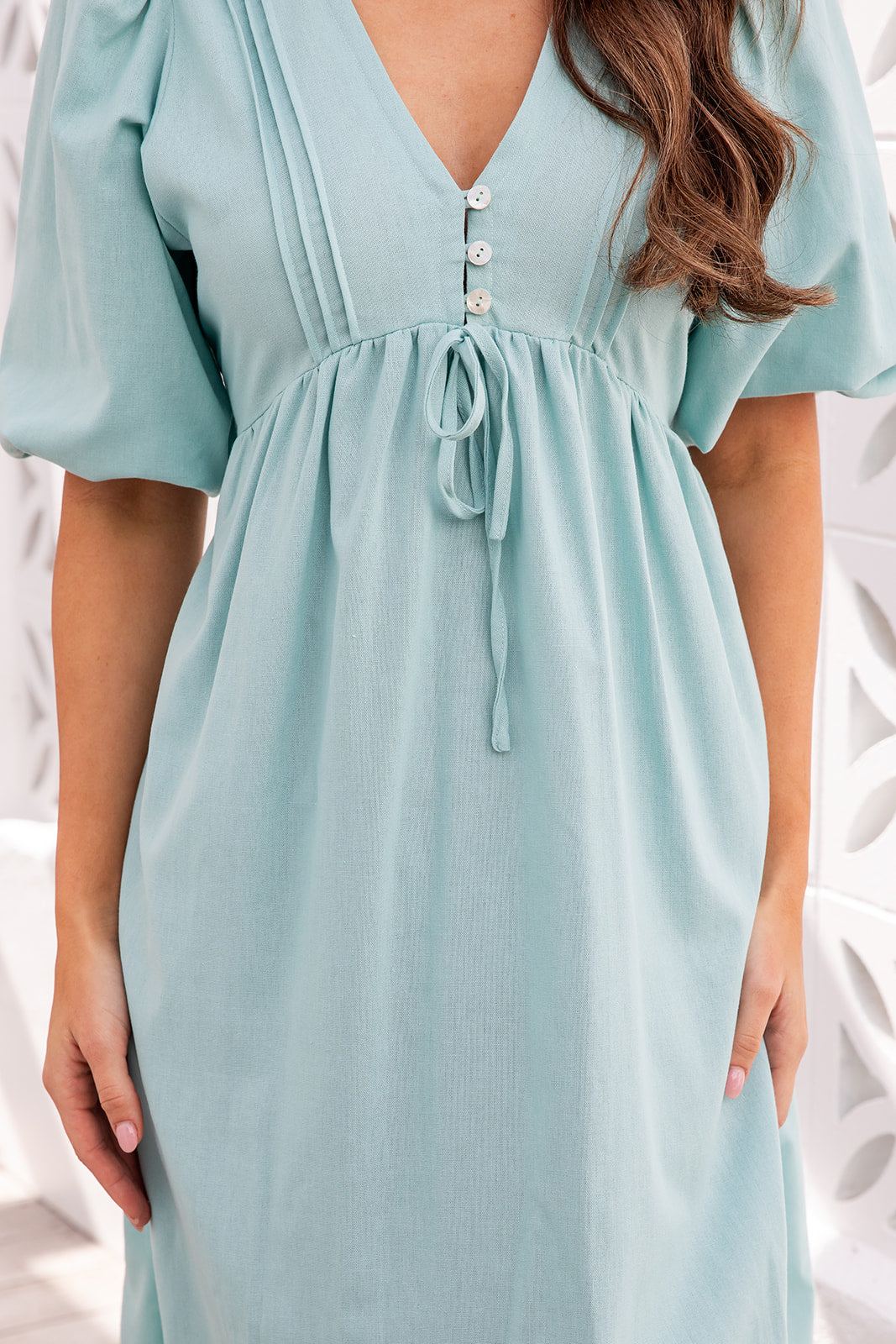 Brielle Dress - Sweet Blue