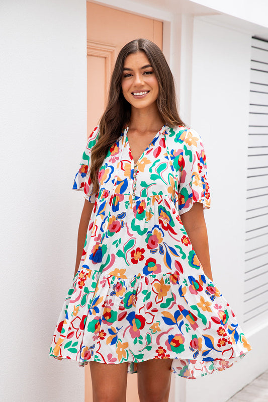 Emerson Dress - Chromatic Floral