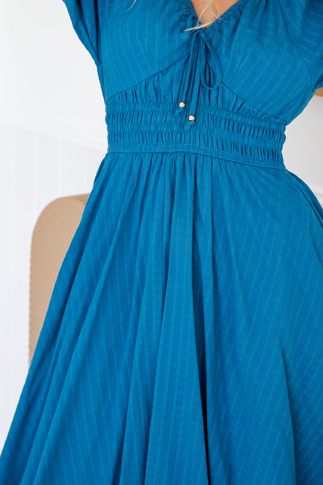 Cheyenne Dress - Olympic Blue