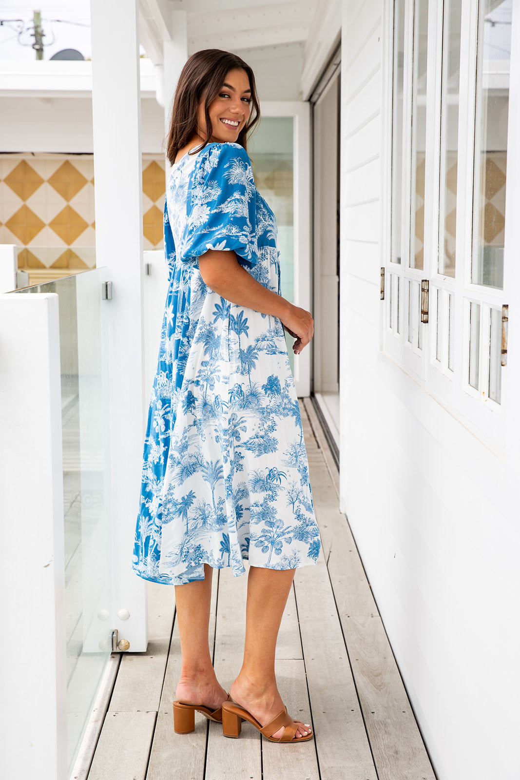 Hallie Dress - Seaside