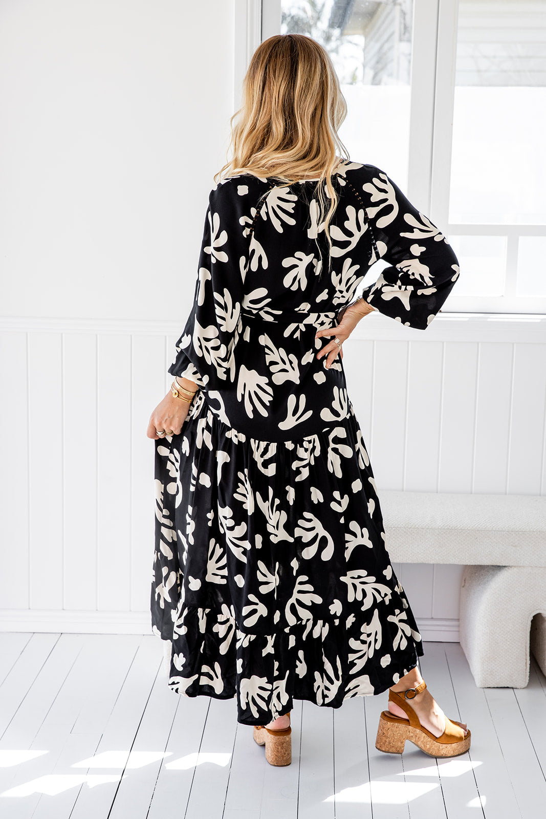 Talulla Dress - Dark Tropical