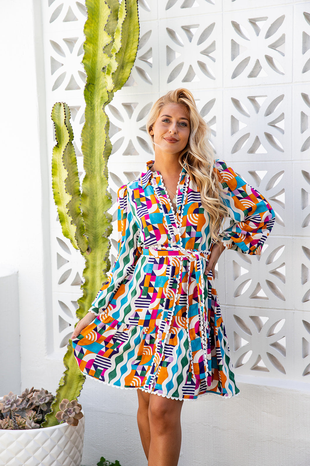 Luella Dress - Pop Art