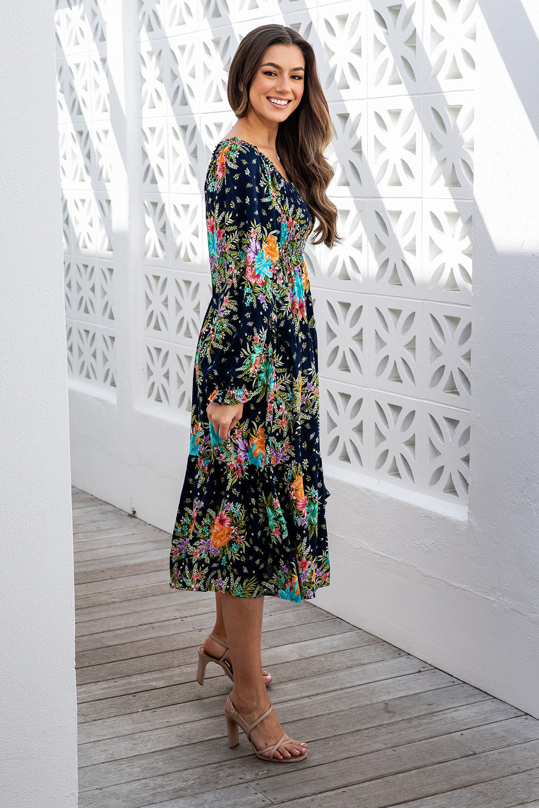 Sherry Dress - Flowerbed