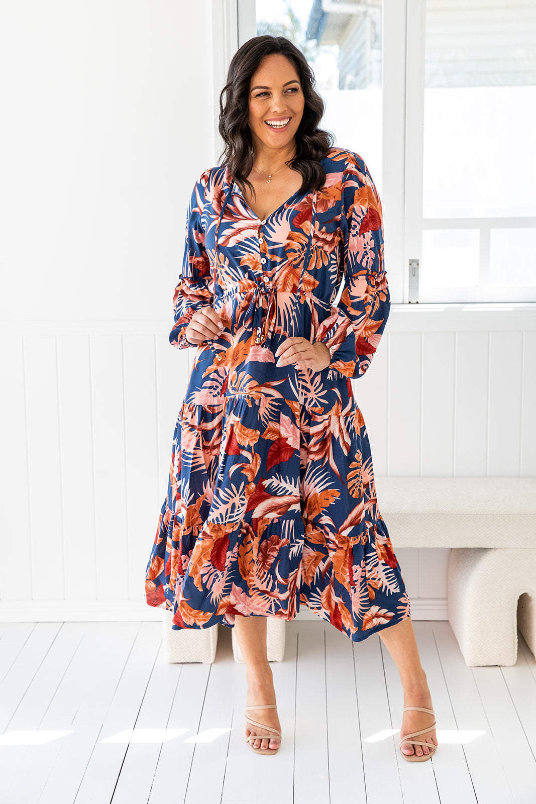 Portia Dress - Auburn Breeze