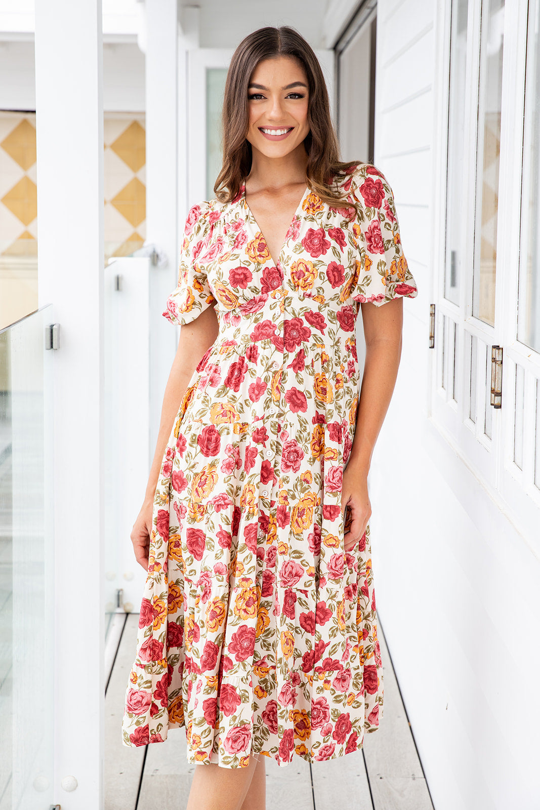 Freya Dress - Classic Floral