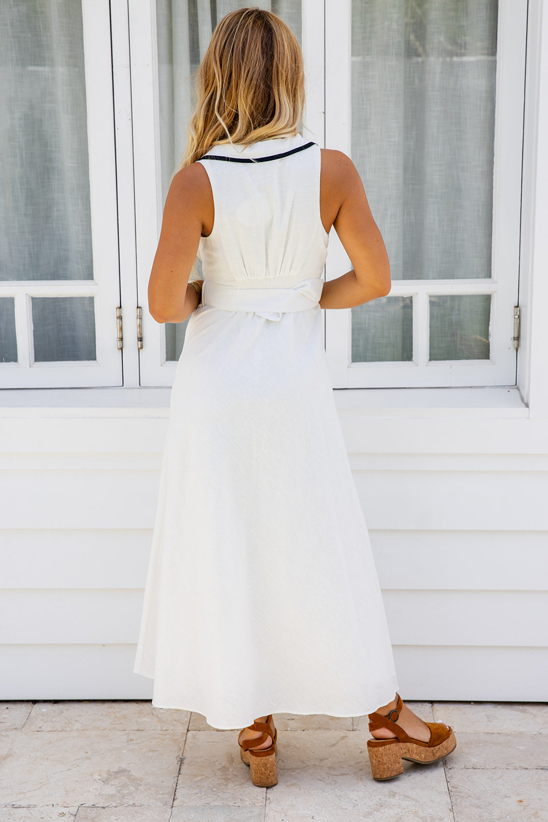 Anisa Dress - White