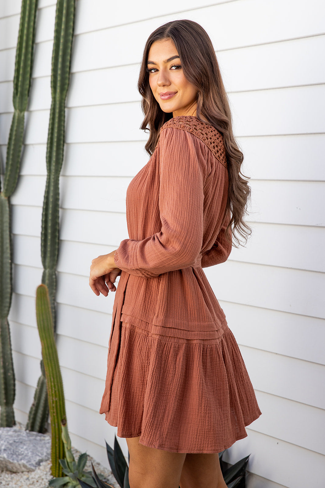 Kaitlyn Dress - Clay