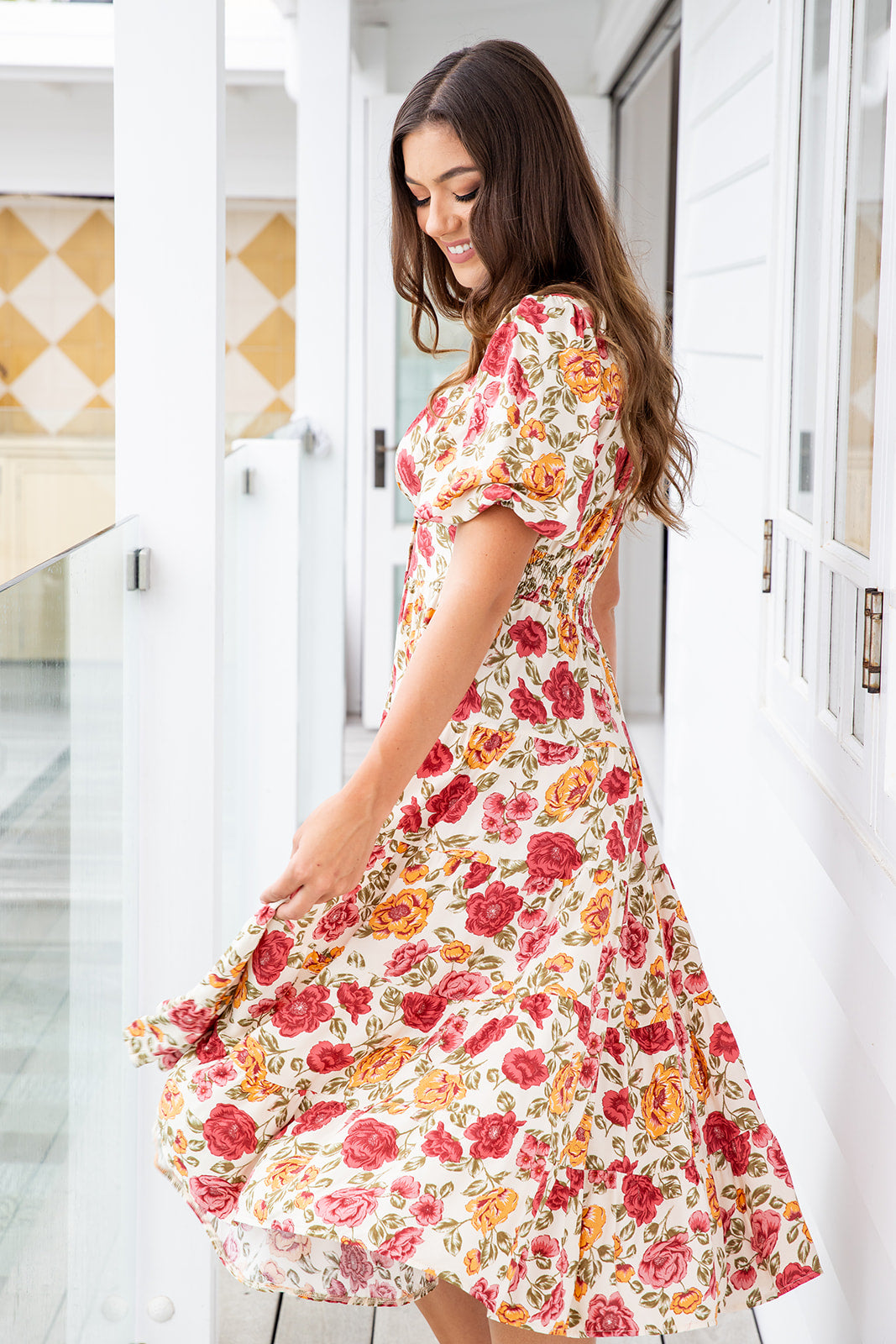 Freya Dress - Classic Floral