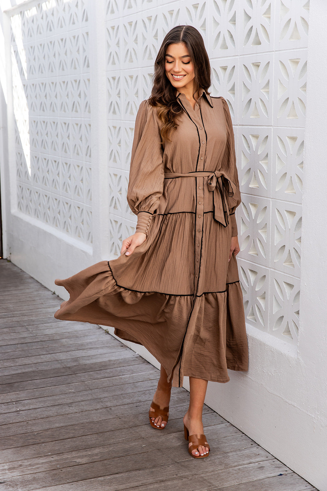 Catiana Dress - Russet