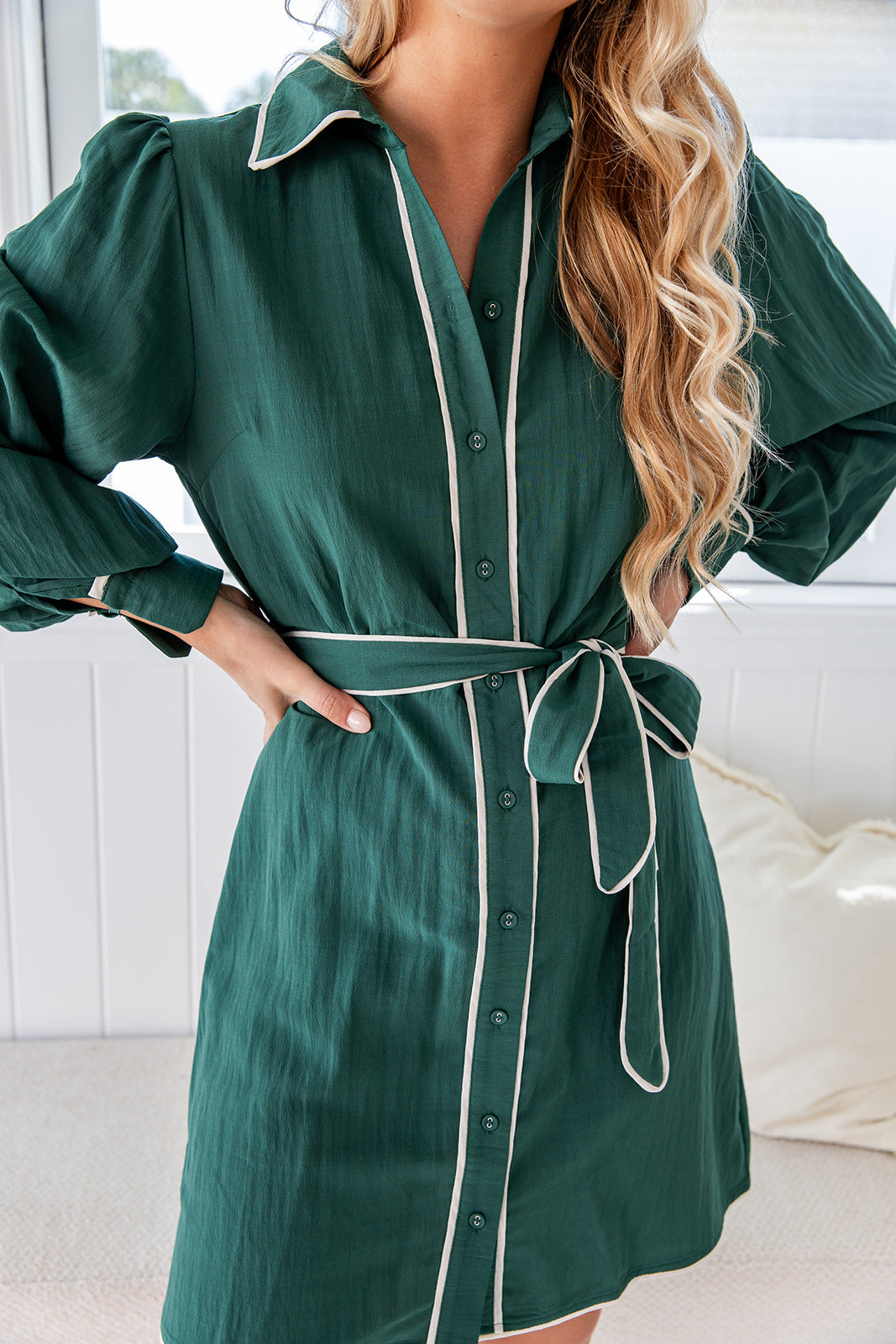 Audrina Dress - Castleton Green