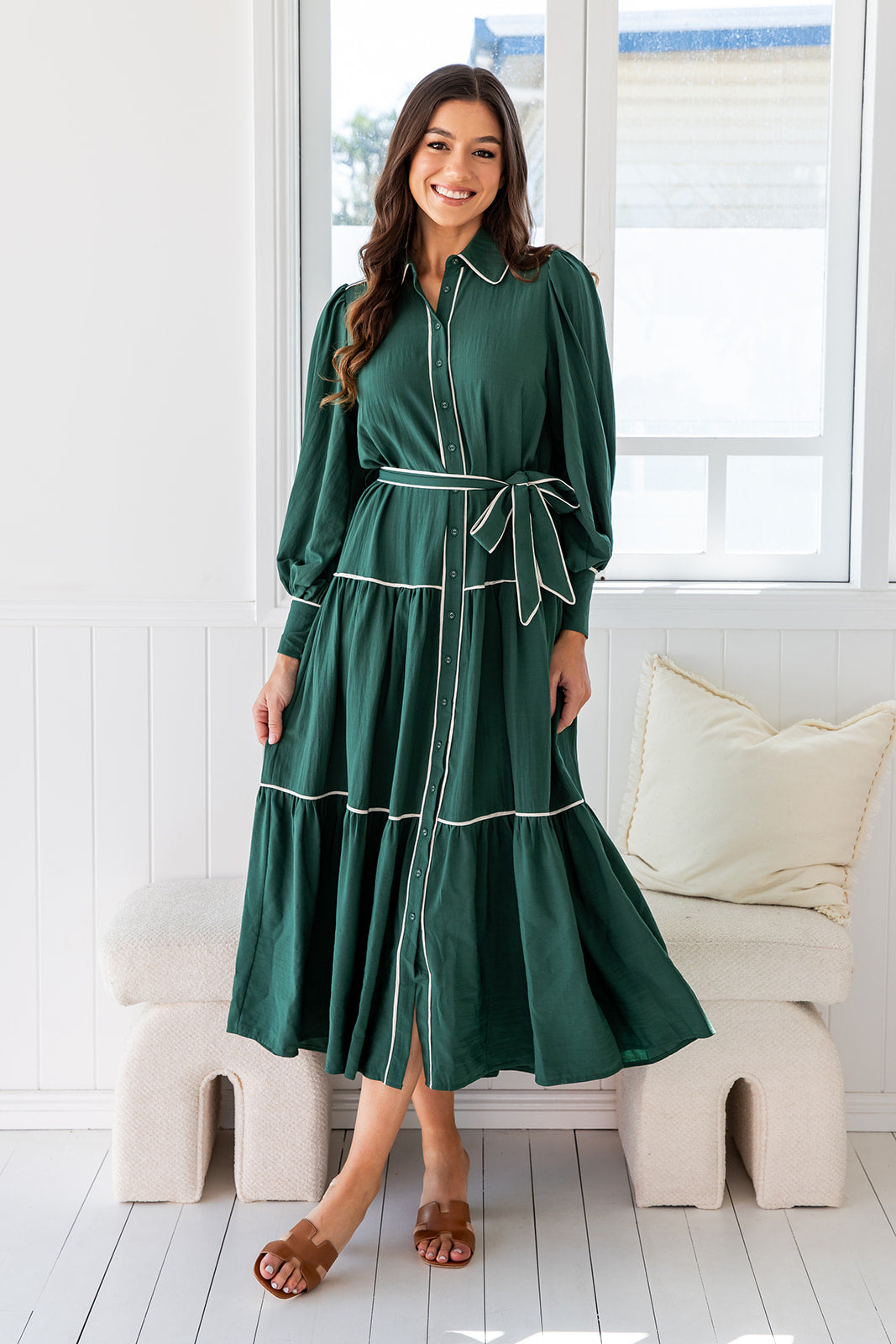 Catiana Dress - Castleton Green