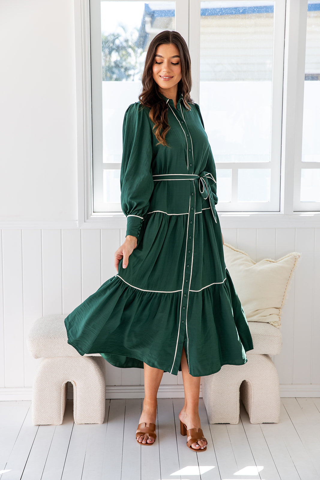 Catiana Dress - Castleton Green