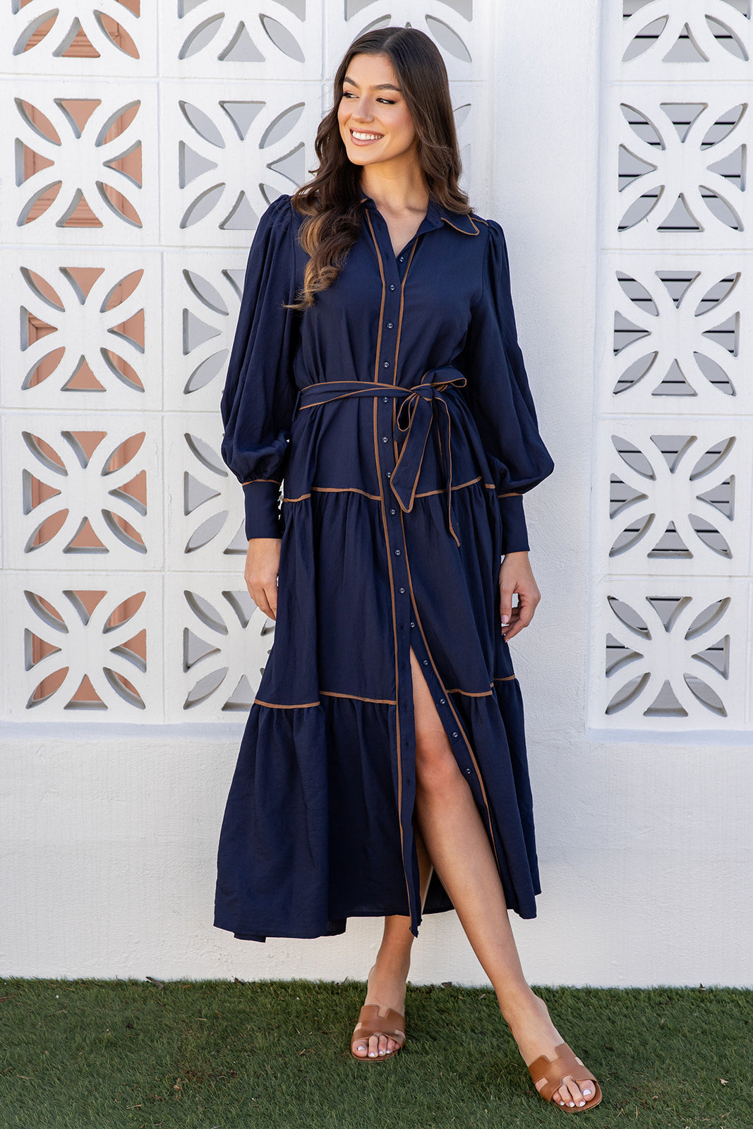 Catiana Dress - Navy