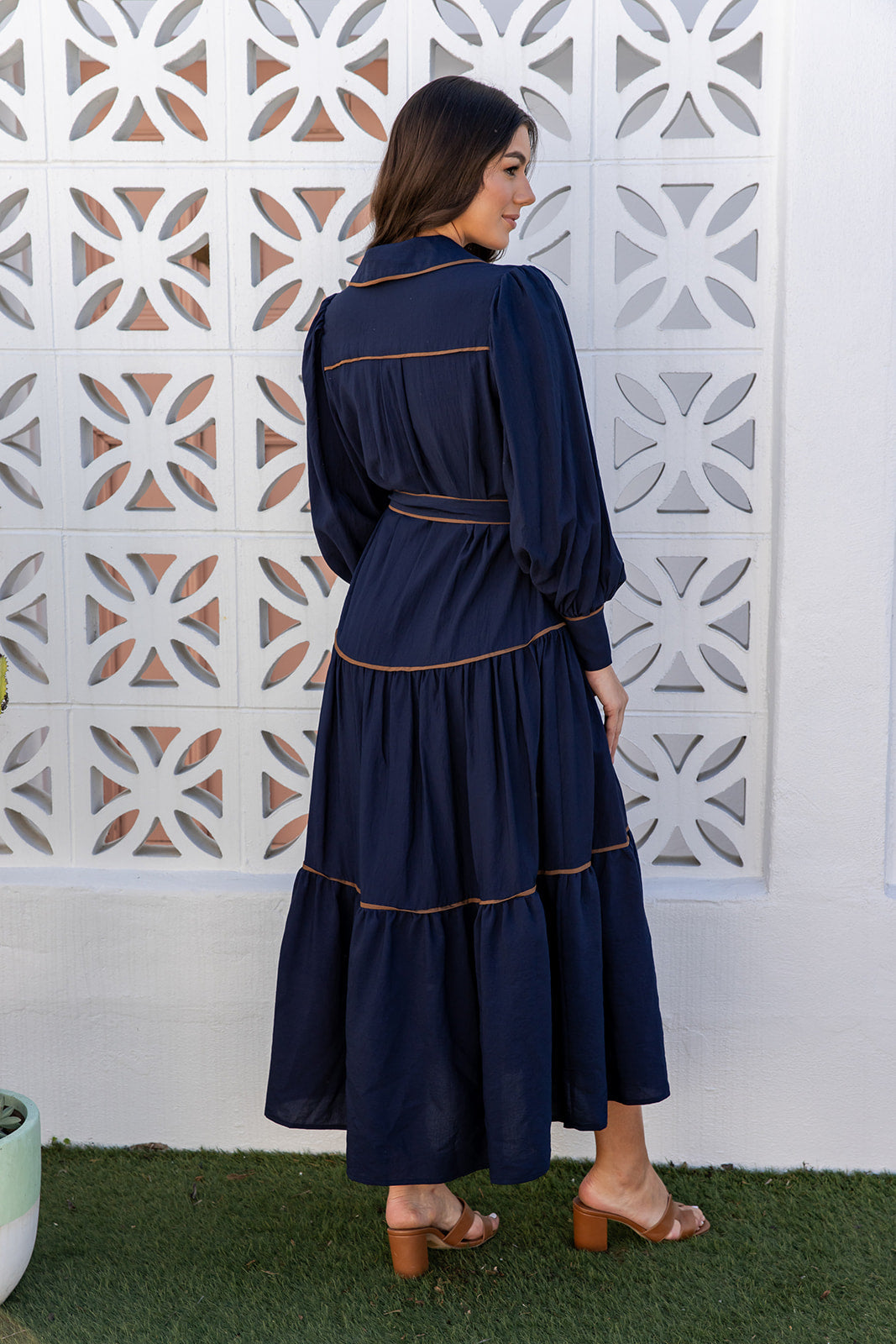 Catiana Dress - Navy