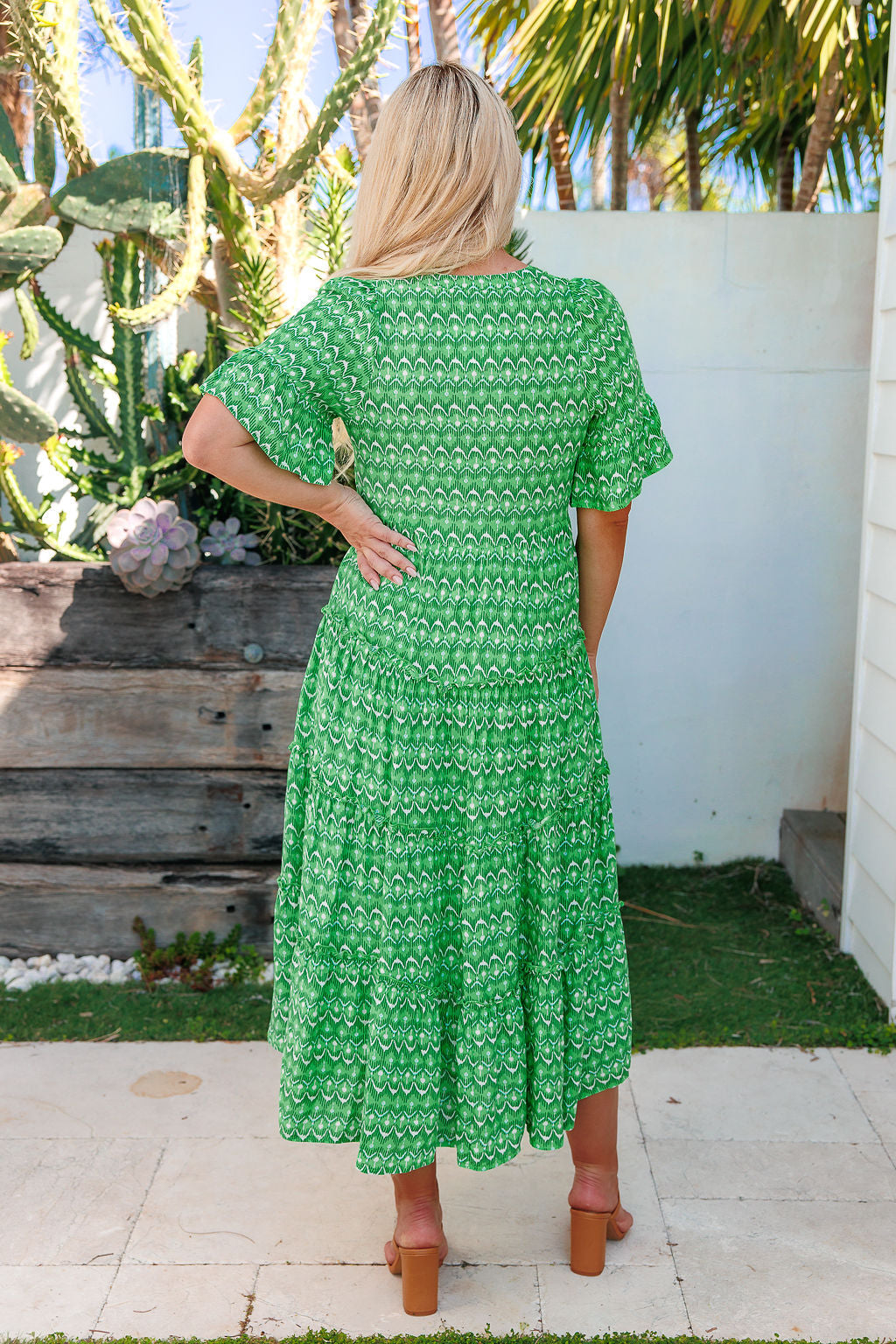 Elyse Dress - Sensational Green