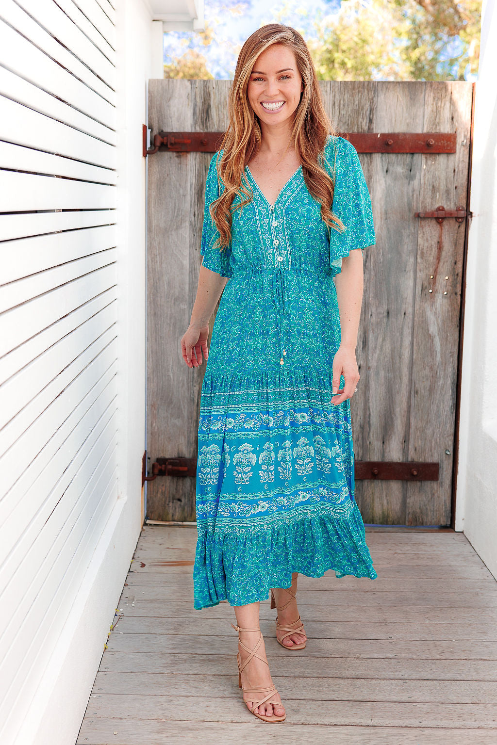 Scarlett Dress - Dark Turquoise