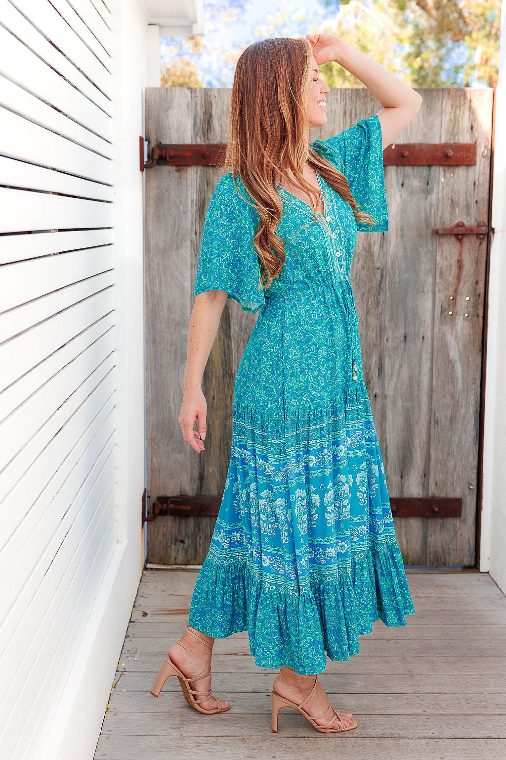 Scarlett Dress - Dark Turquoise