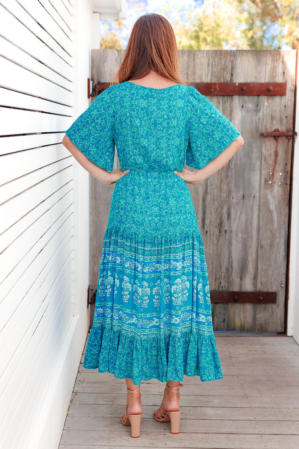 Scarlett Dress - Dark Turquoise