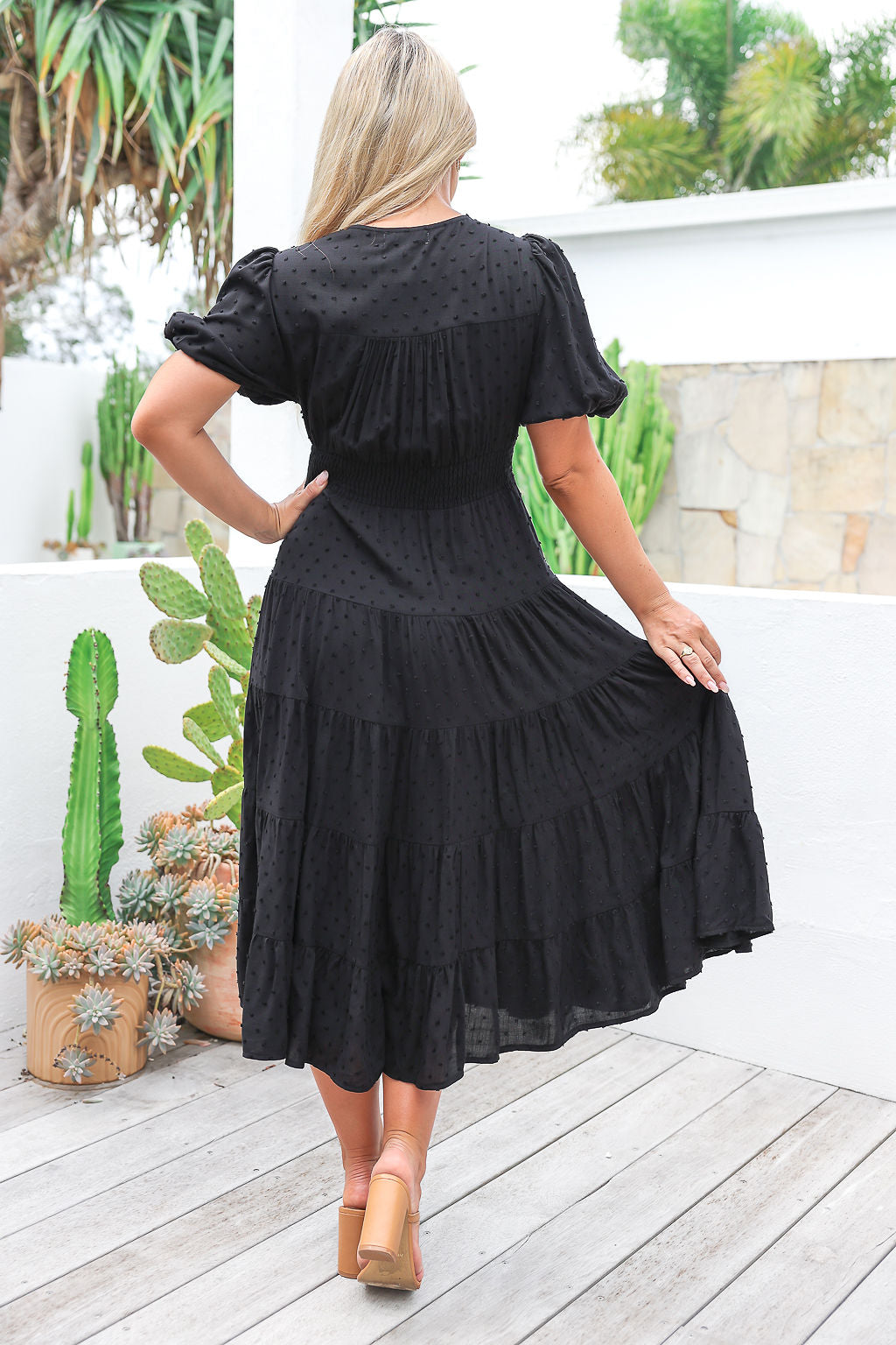 Freya Dress - Onyx