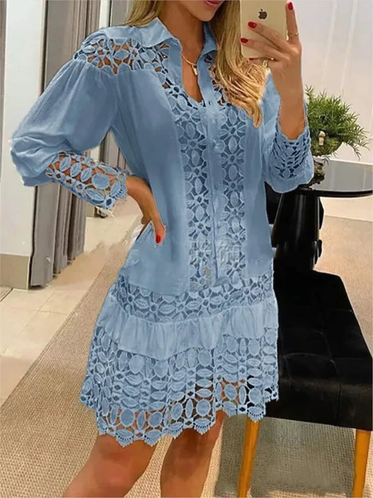 Ivyshape | Women's Chic And Stylish Dress Long Sleeve