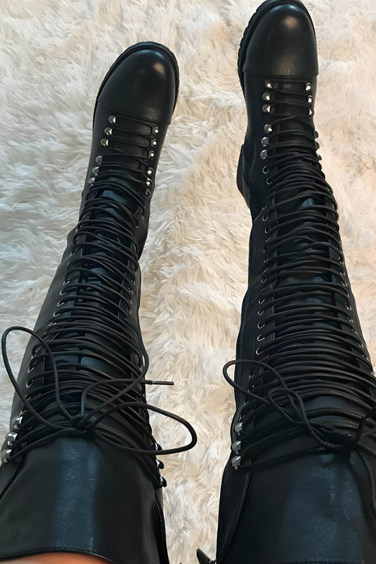 Leather Over The Knee Boots