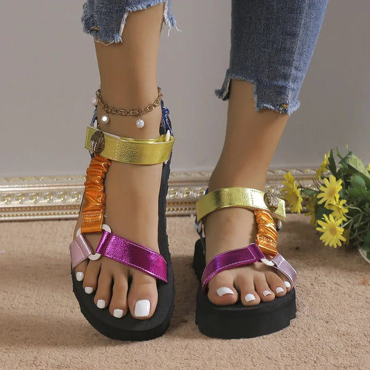 Women's Casual Hemp Rope Beach Sandals