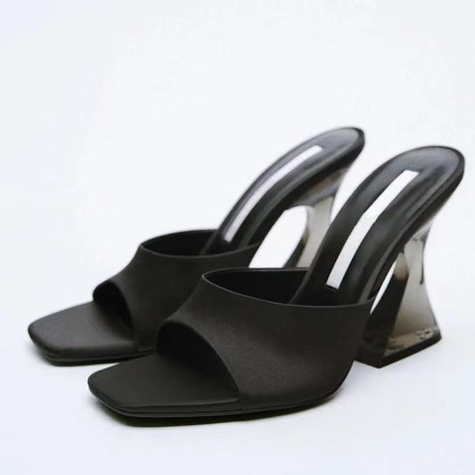 Stylish High Heel Slides for Women