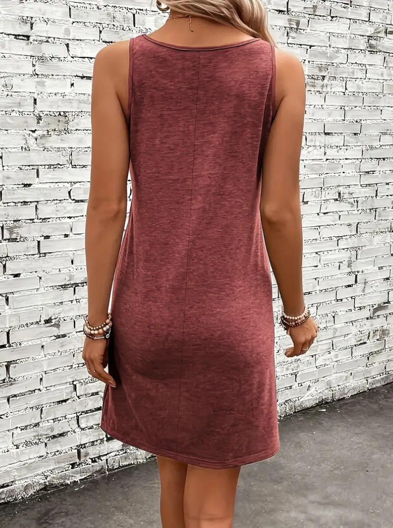 Ivyshape | Women's Chic Tank Dress Stylish