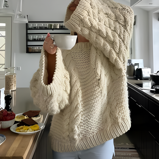 Ivyshape | Oversize Knitted Sweater