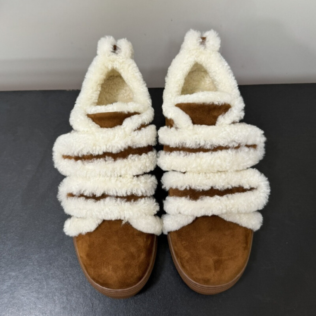 Women's Winter Fluffy Platform Sneakers