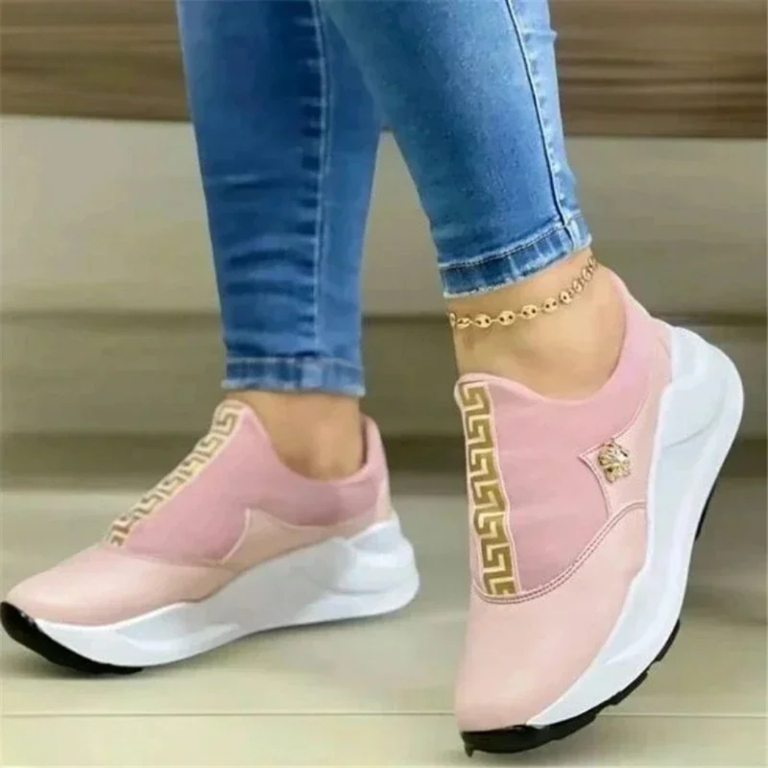 Lightweight Non-Slip Platform Sneakers for Women