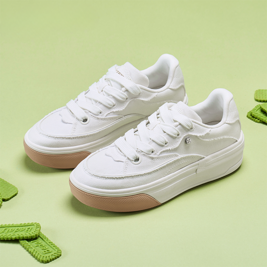 Women's Platform Skateboarding Sneakers for Autumn