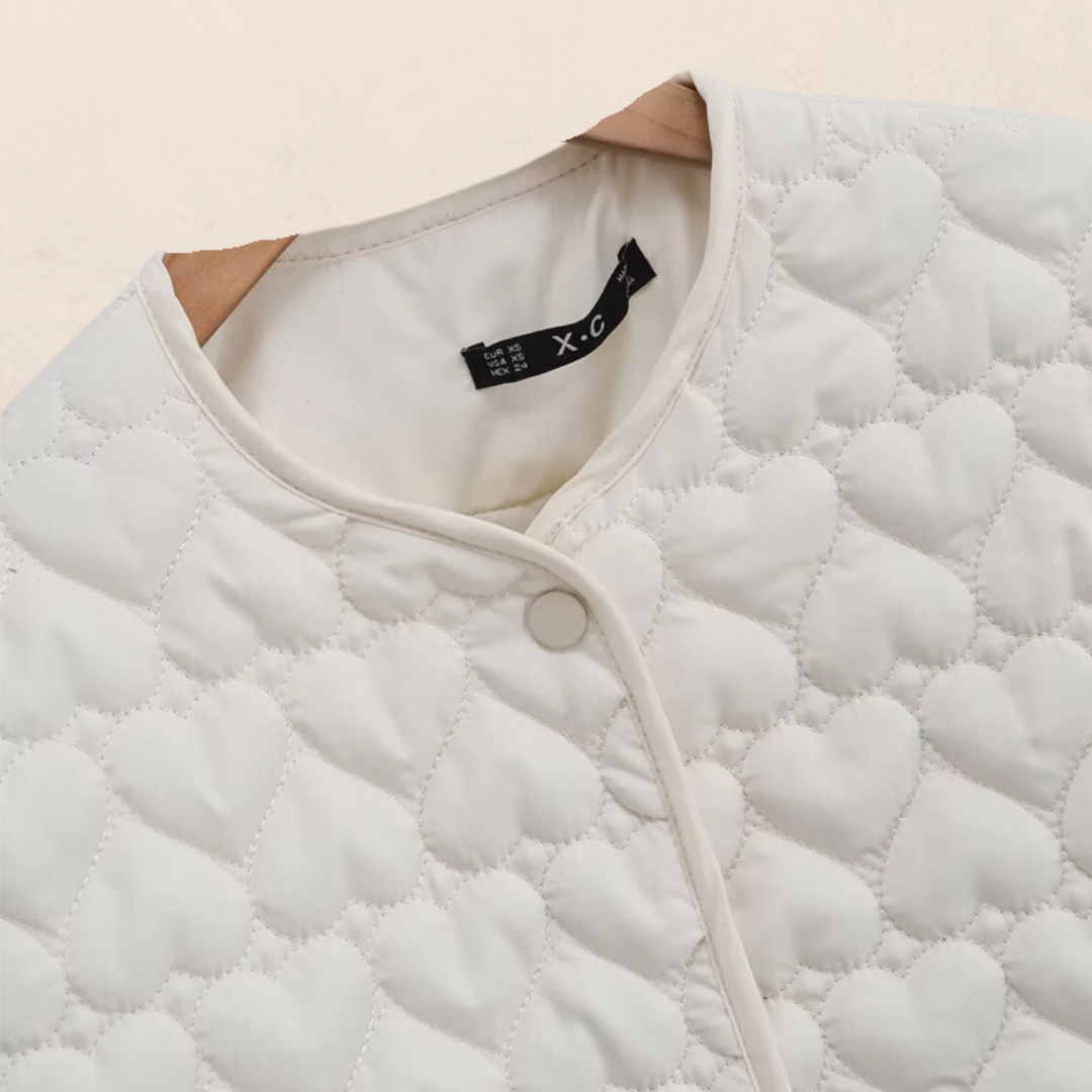 Ivyshape | Women's Heart Padded Jacket