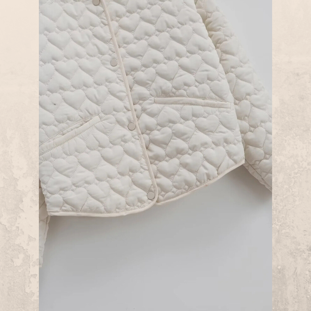 Ivyshape | Women's Heart Padded Jacket