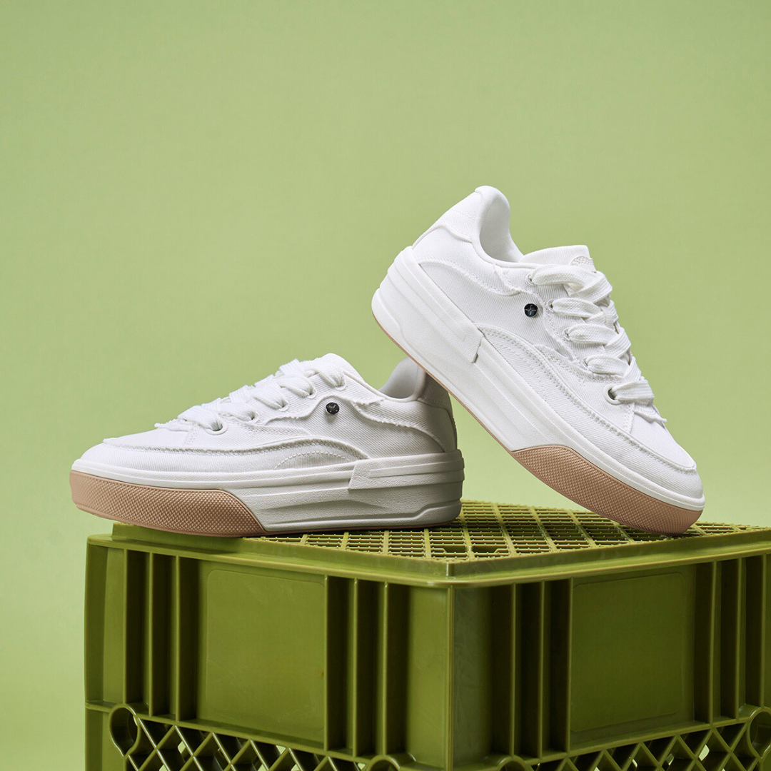 Women's Platform Skateboarding Sneakers for Autumn