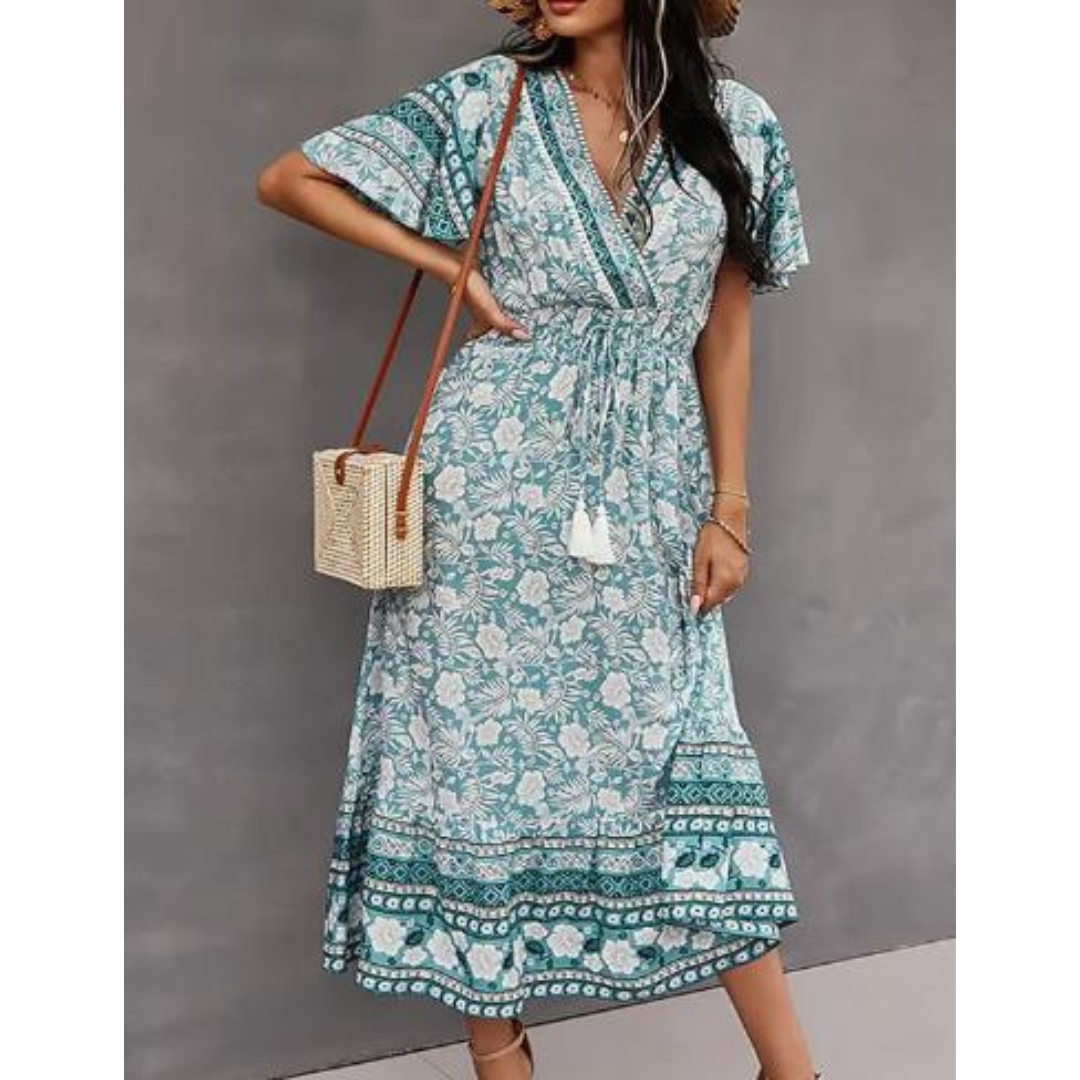 Ivyshape | Women's Chic Maxi Dress Boho