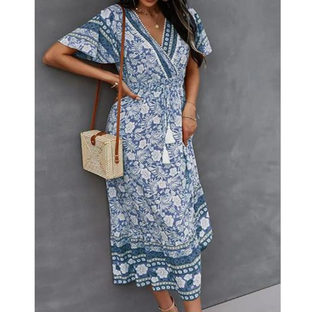 Ivyshape | Women's Chic Maxi Dress Boho