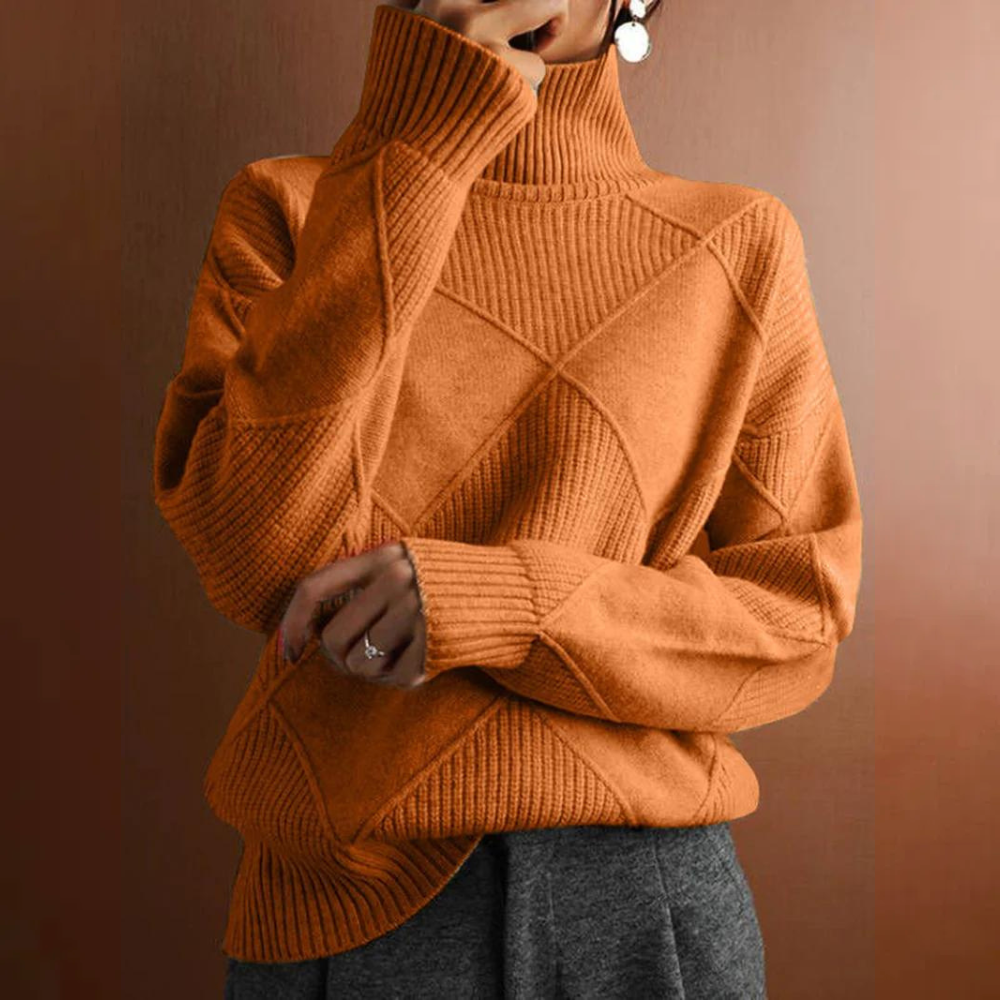 Ivyshape | Soft Knitted Turtleneck