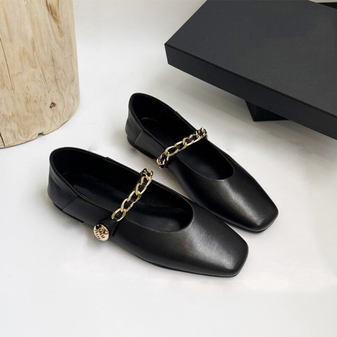 Elegant Autumn Mary Jane Flats for Women