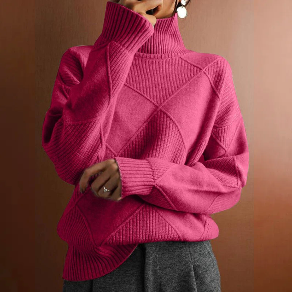 Ivyshape | Soft Knitted Turtleneck