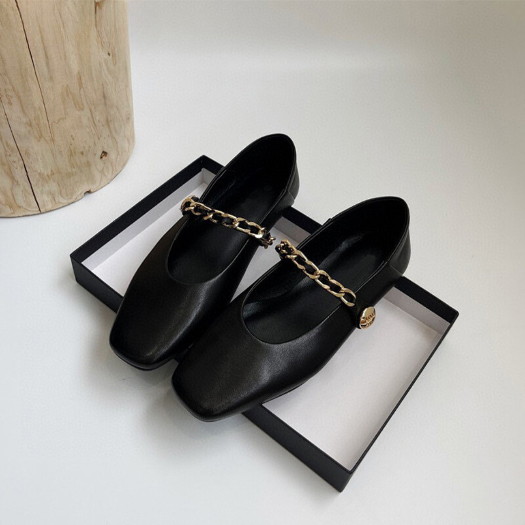 Elegant Autumn Mary Jane Flats for Women