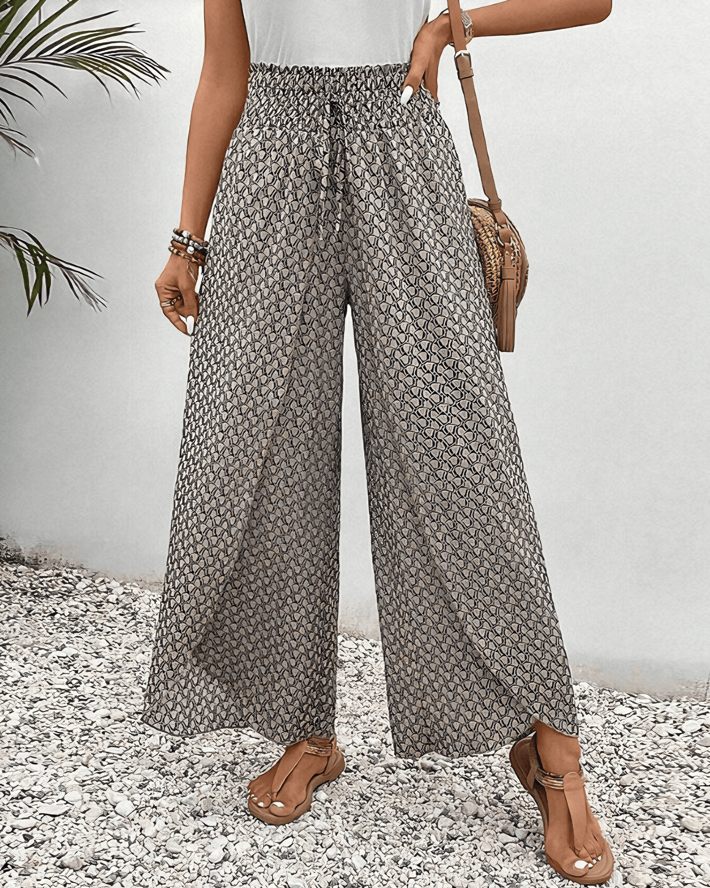 Ivyshape | Women's Patterned Pants