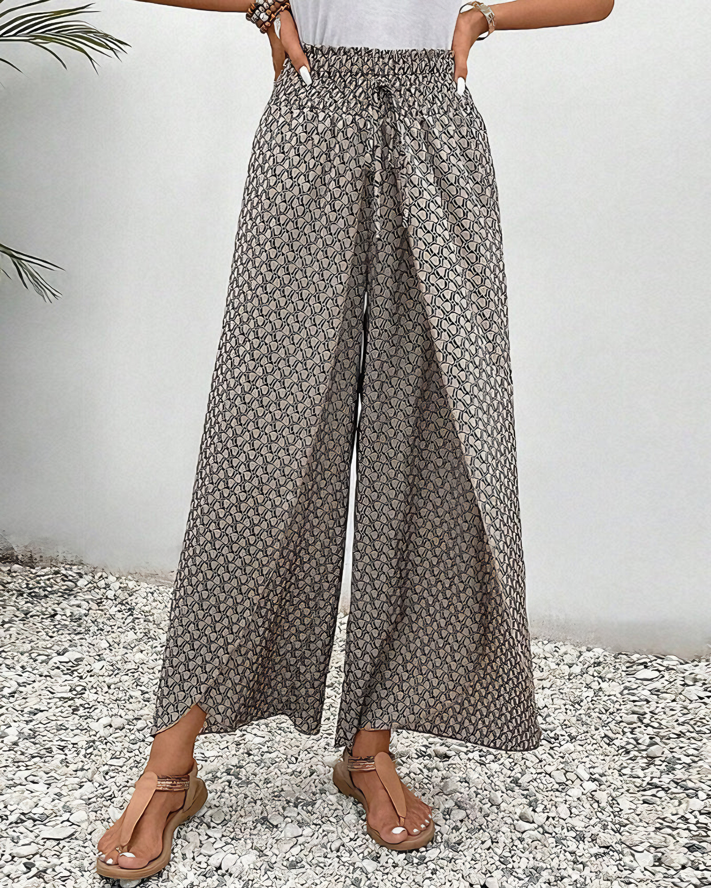 Ivyshape | Wide Legged Pants